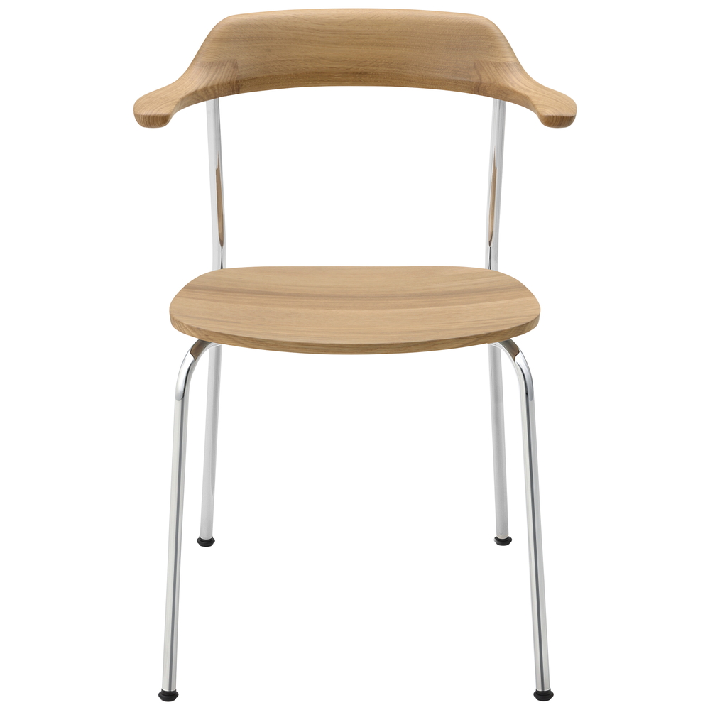oak / urethane finish, clear