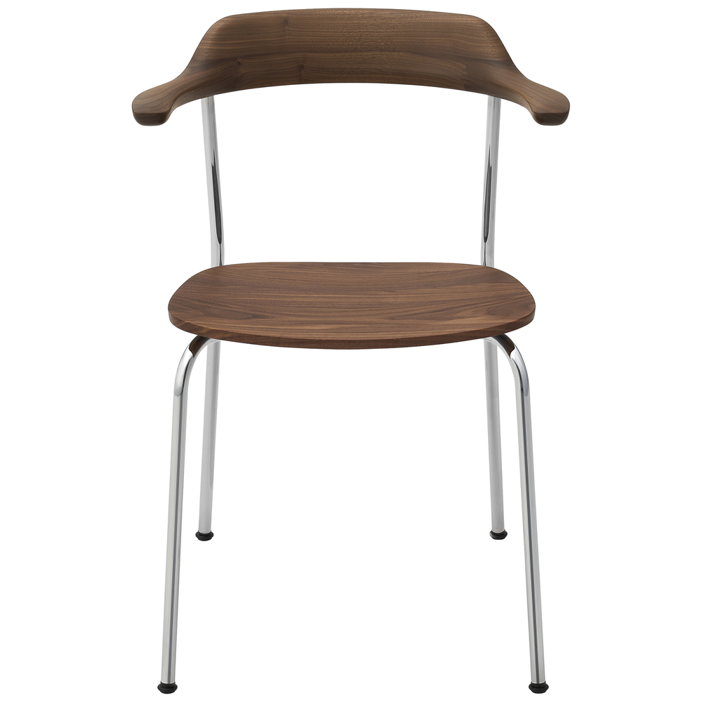 walnut / urethane finish, clear
