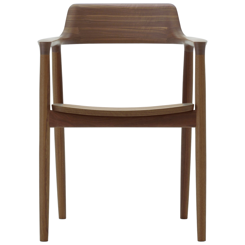 walnut / urethane finish, clear