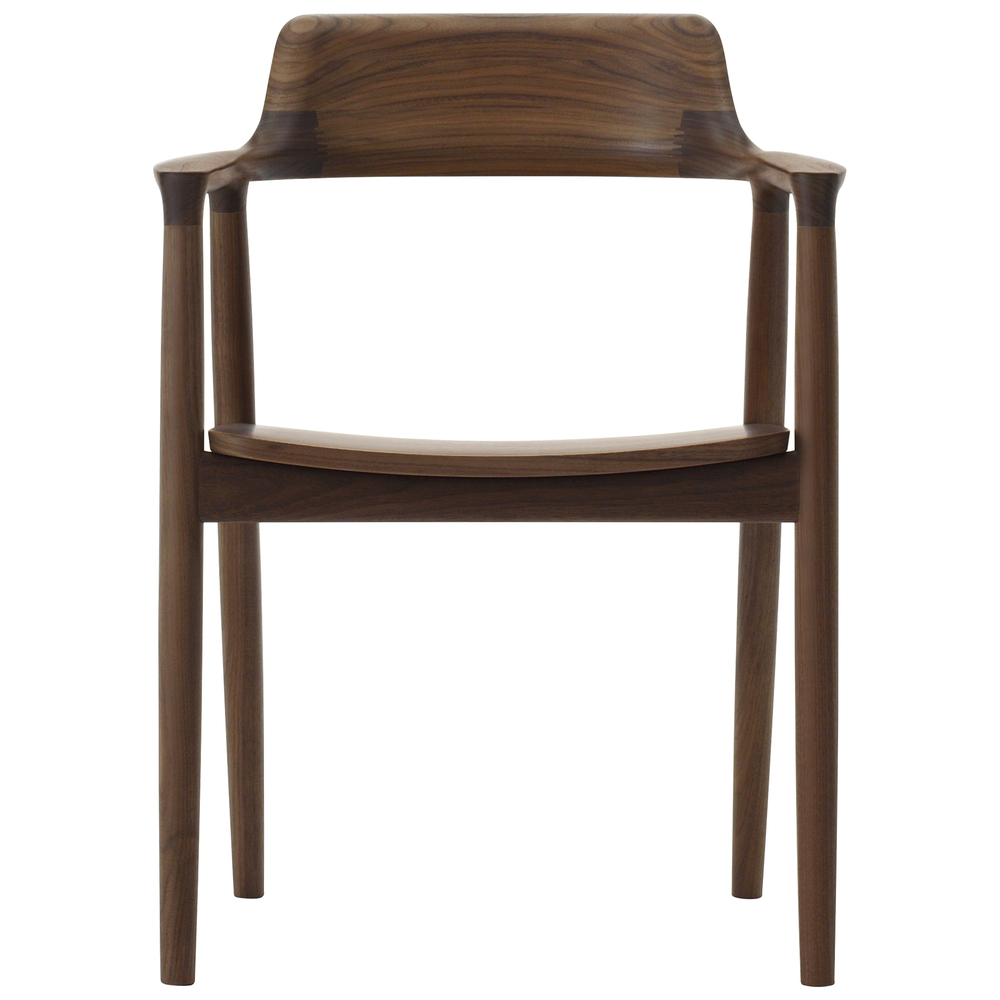 walnut / urethane finish, light brown
