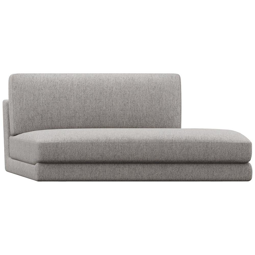 ARMLESS ANGLED SOFA Left