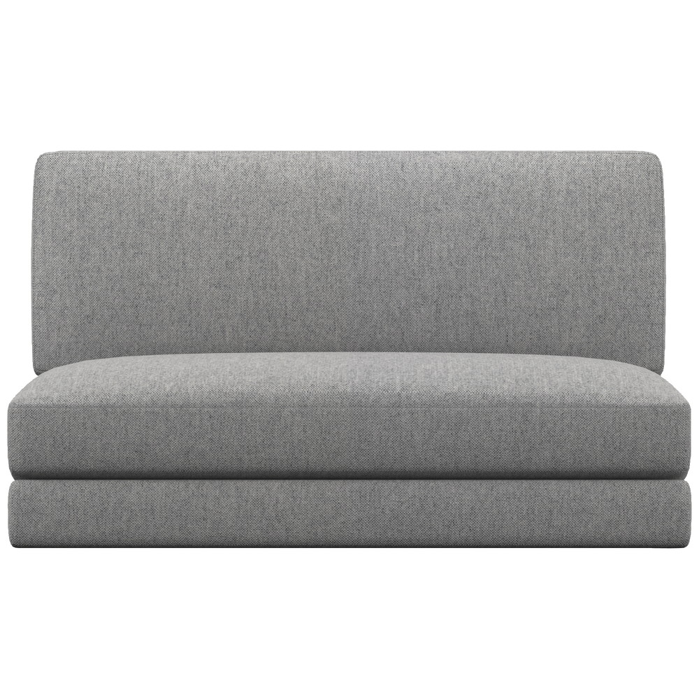 WIDE ARMLESS SOFA