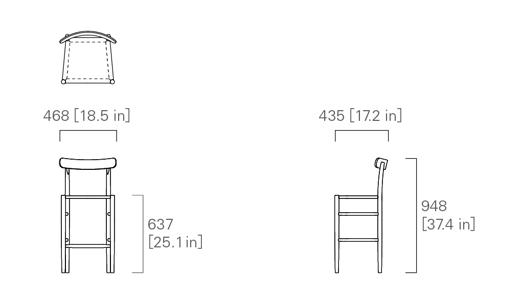 BAR STOOL Mid (mesh seat)