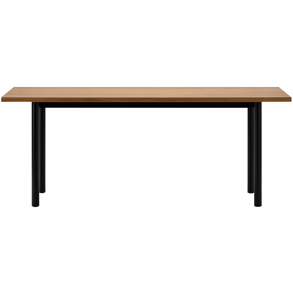 oak / urethane finish, clear