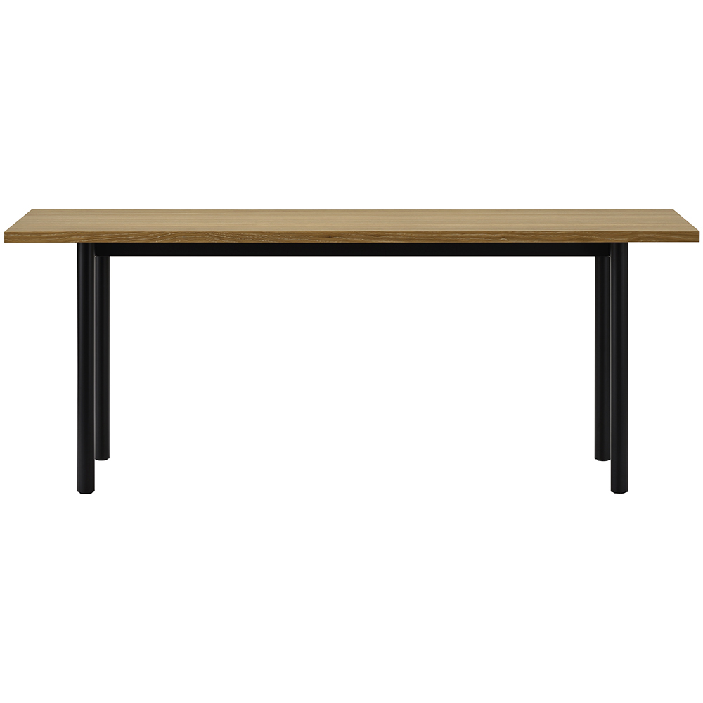 oak / urethane finish, whitish