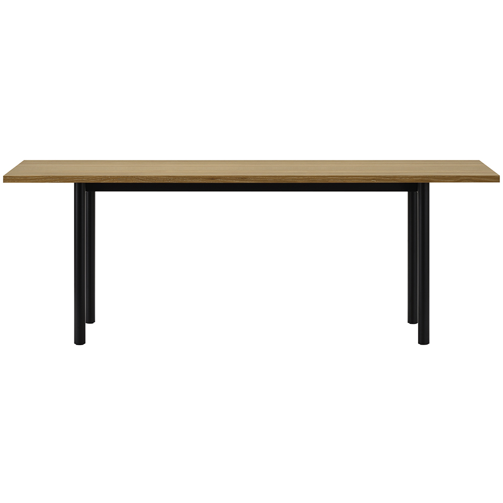 oak / urethane finish, whitish