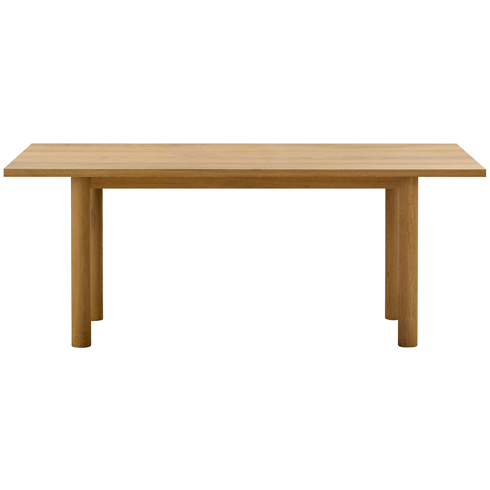 oak / urethane finish, whitish