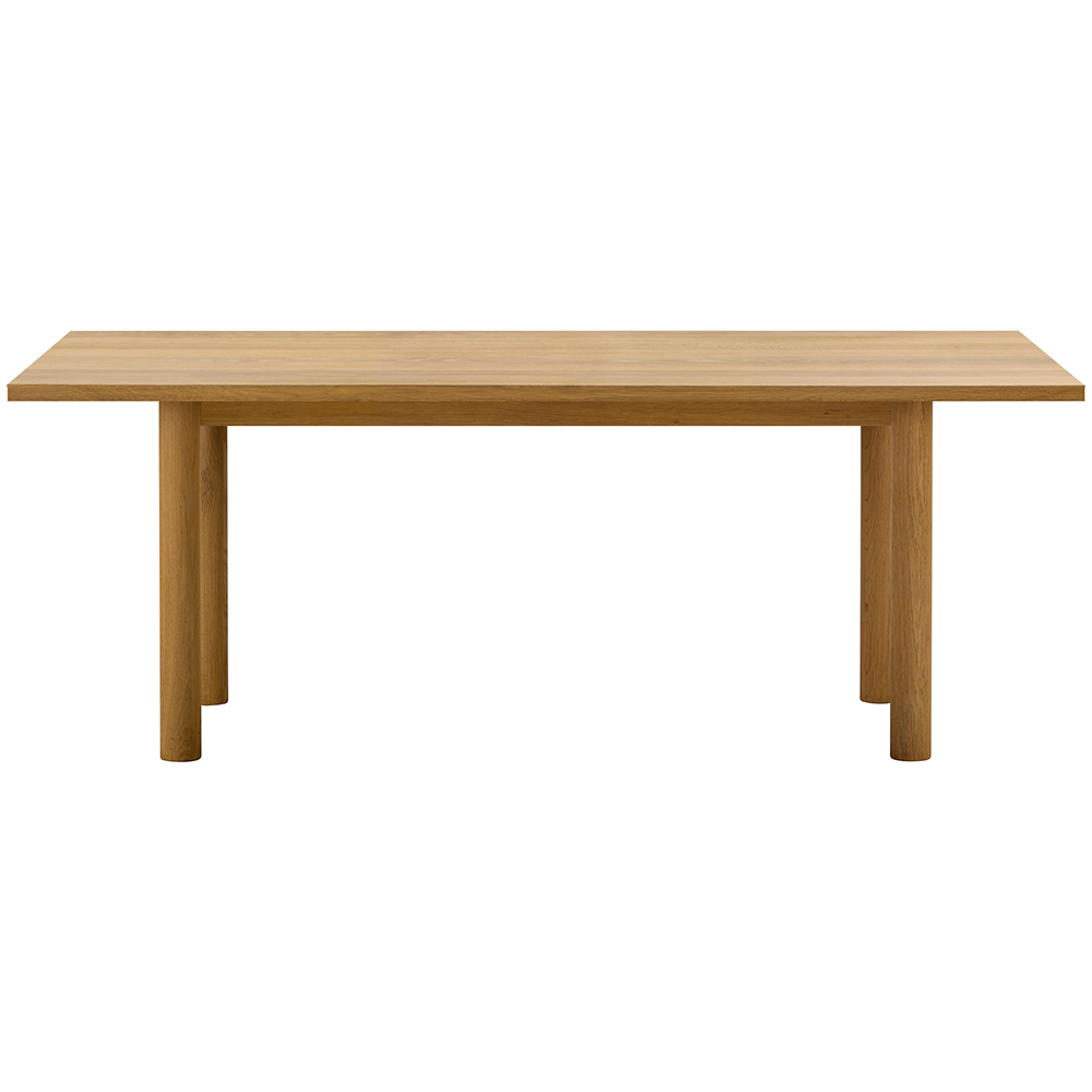 oak / urethane finish, whitish