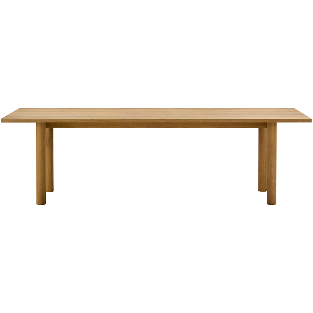 oak / urethane finish, whitish