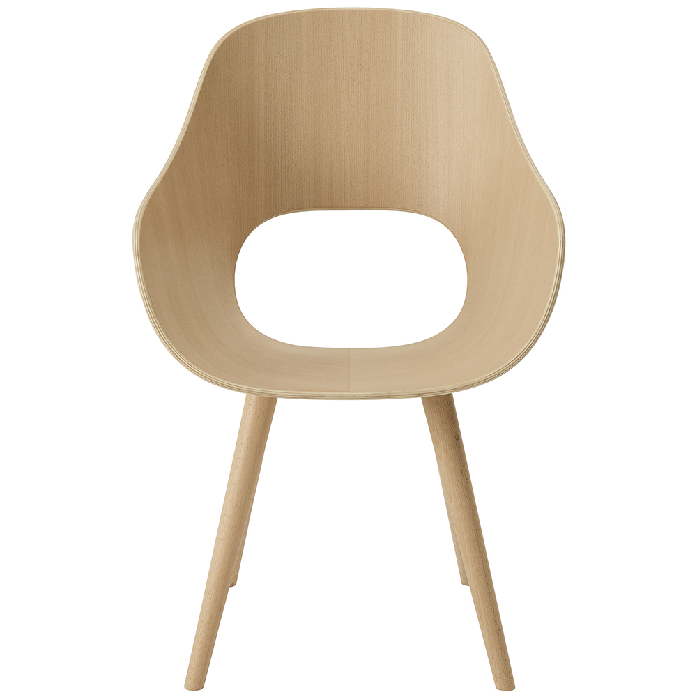 beech / urethane finish, whitish