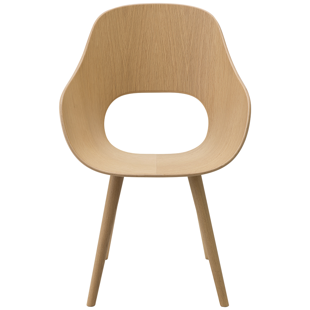 oak / urethane finish, clear