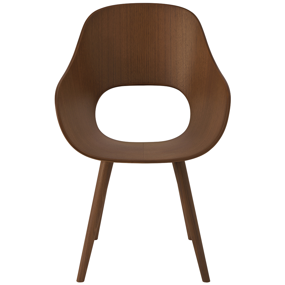 walnut / urethane finish, light brown