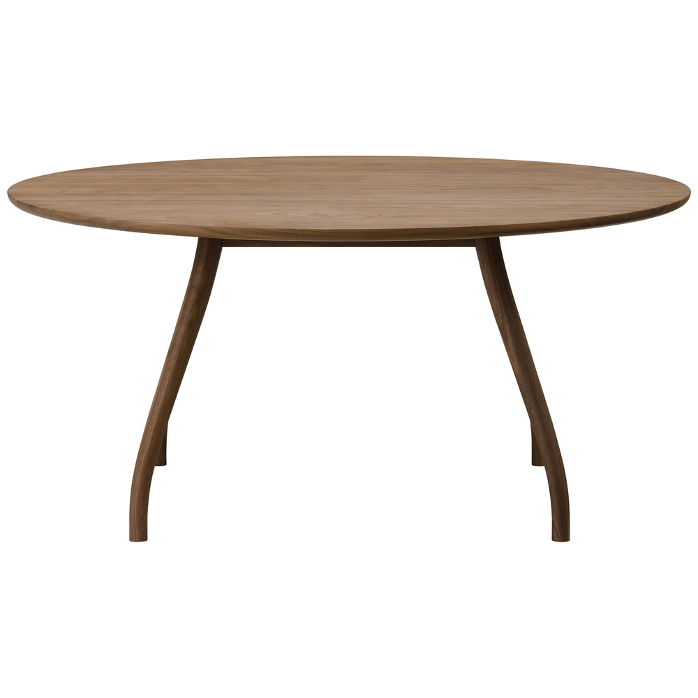 walnut / urethane finish, clear
