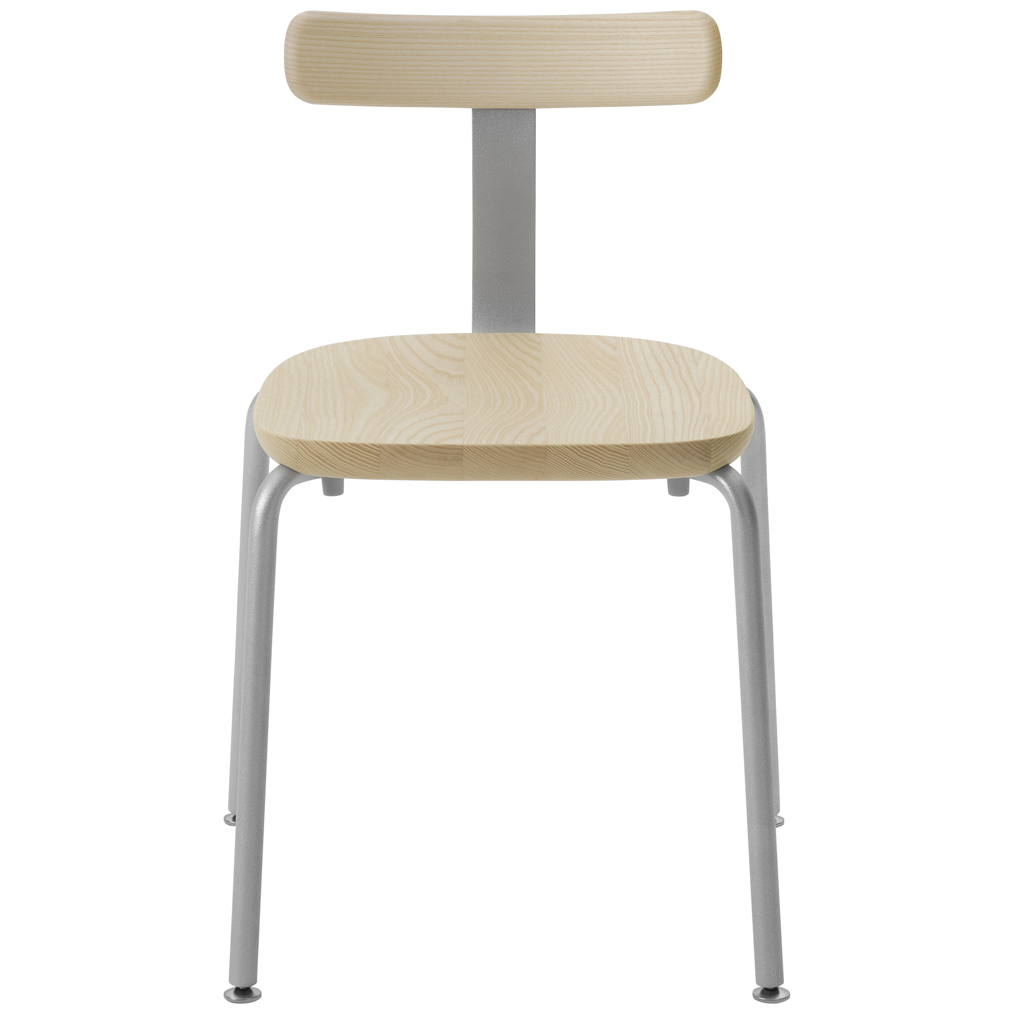 ash / urethane finish, whitish / Steel: silver powder coated