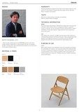 FOLDING CHAIR Page 2
