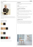 CHAIR / BAR STOOL Page 2